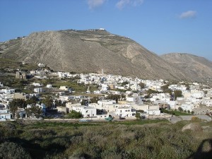 emporio village in Santorini