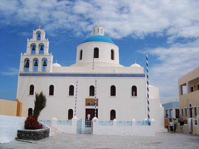 Greek church in Greek islands