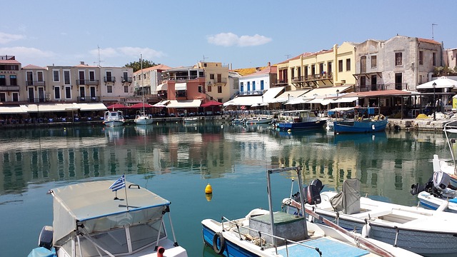 Rethymnon Port in Crete
